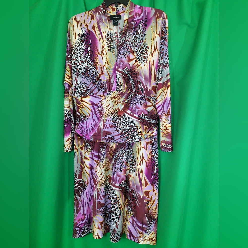 Ashro Dress, XL, Multicolor - EUC